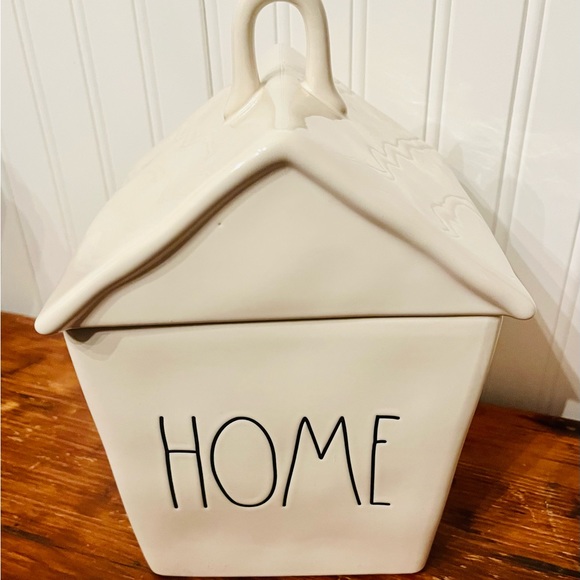 Rae Dunn HOUSE Birdhouse Cookie/Treat Jar - Picture 3 of 7